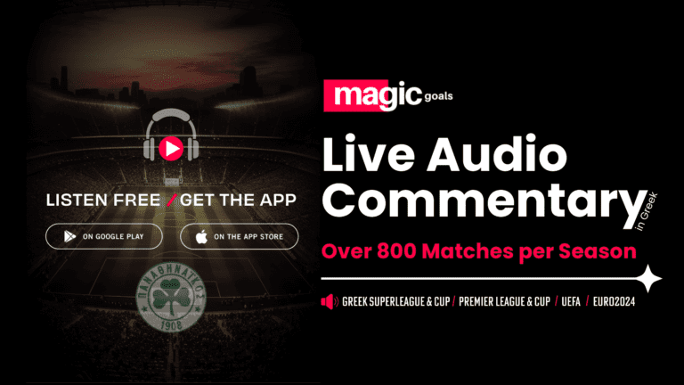 Panathinaikos live streaming listen free audio commentary