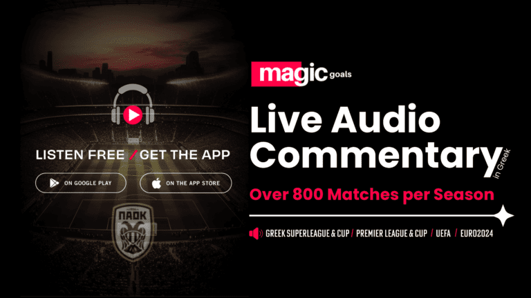 Paok live streaming listen free audio commentary