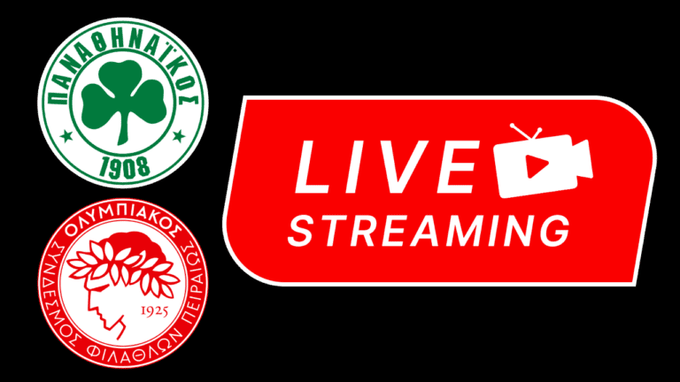 Panathinaikos-Olympiakos live streaming