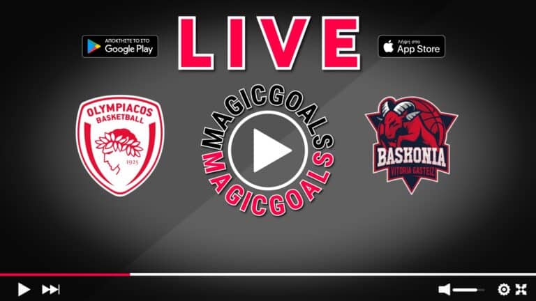 Ολυμπιακός - Μπασκόνια Live Streaming | Κανάλι