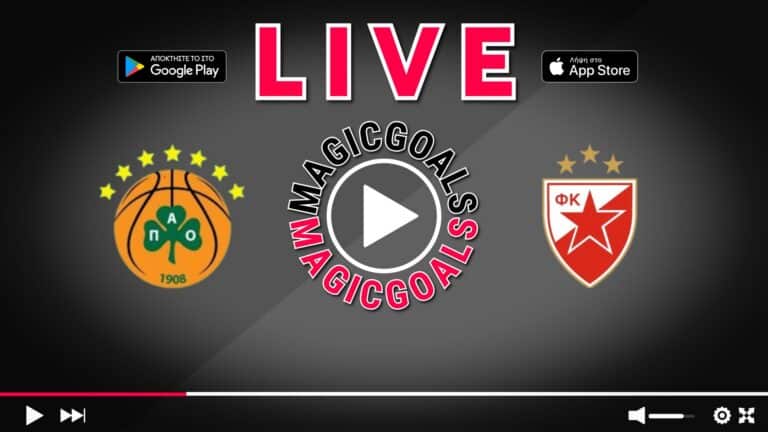 Παναθηναϊκός - Ερυθρός Αστέρας Live Streaming | Κανάλι