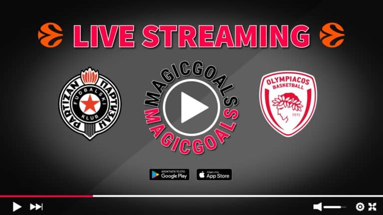 Παρτιζάν - Ολυμπιακός Live Streaming Options Euroleague