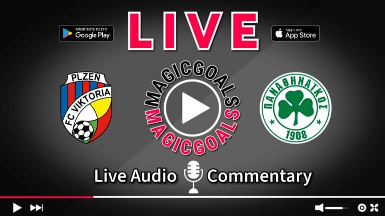 Βικτόρια Πλζεν - Παναθηναϊκός Live Περιγραφή Αγώνα