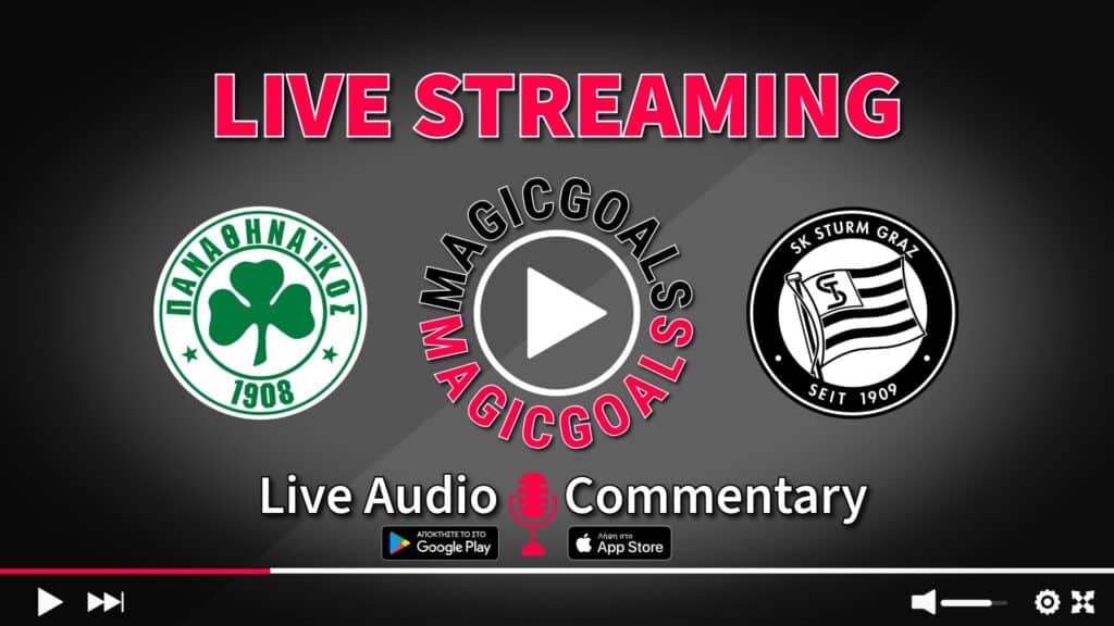 Παναθηναϊκός   Στουρμ Γκρατς live streaming Κανάλι και audio