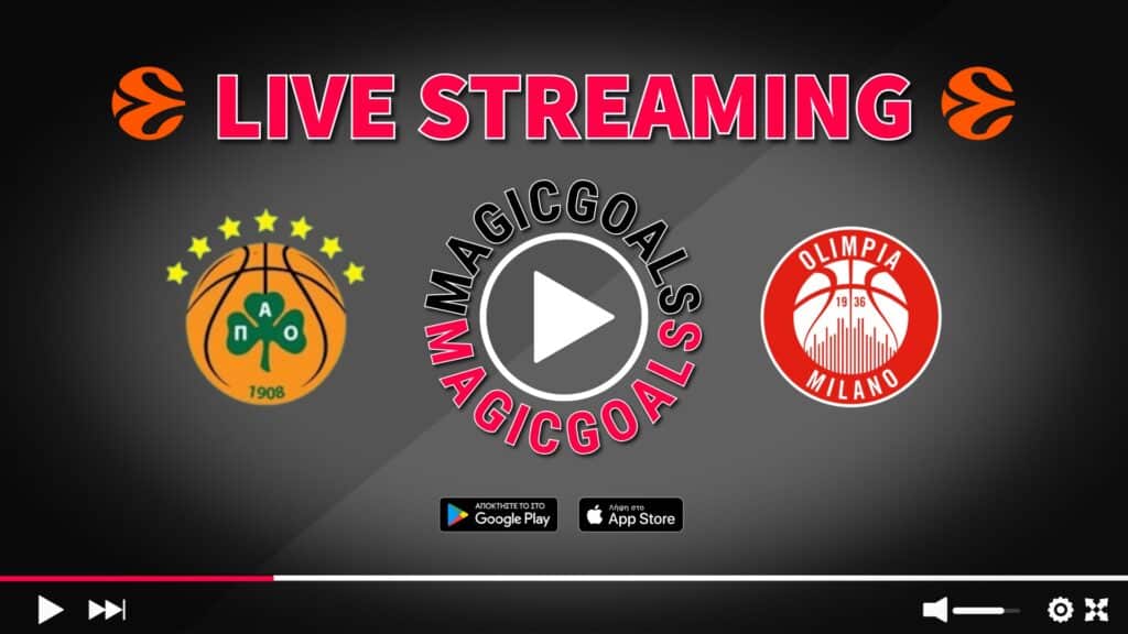 Παναθηναϊκός  Μιλάνο live streaming options  euroleague