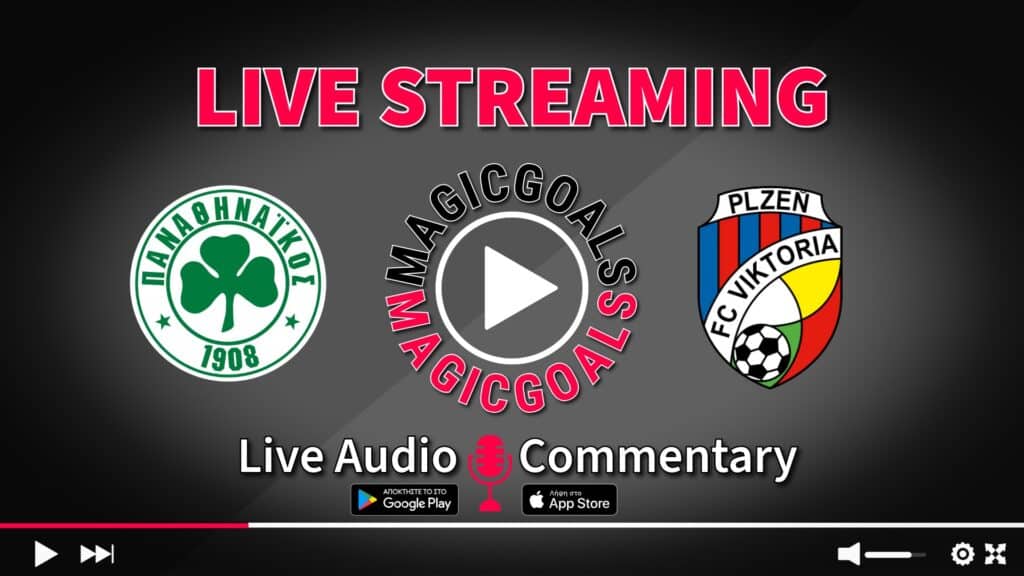 Παναθηναϊκός   Βικτόρια Πλζεν live streaming options  audio