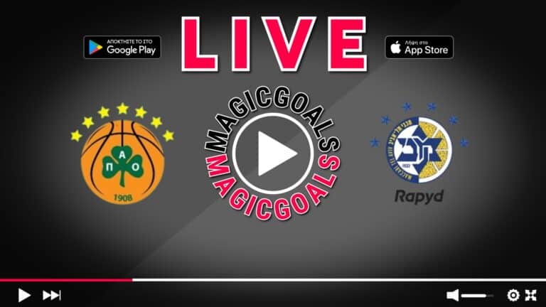 Παναθηναϊκός - Μακάμπι Live Streaming